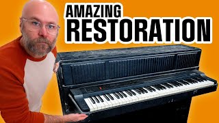 Cheap to Priceless! Plastic to Wood Piano Restoration