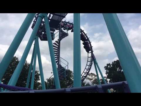 Off-ride footage of a Zoomerang train