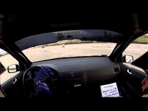 Puchar wiosny 2015 ss1 Bemowo Fabia/Krysztowiak/Czub