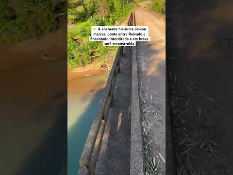 👉 A enchente histórica deixou marcas…! #rio #riograndedosul #obras