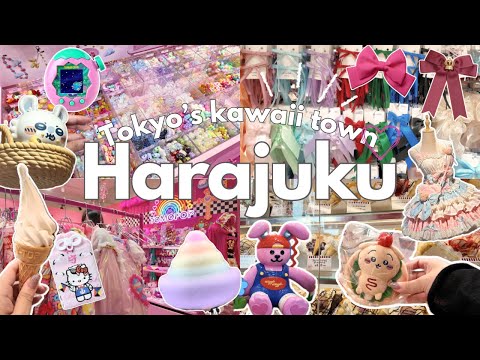The Birthplace of Japan's Kawaii Culture 💖✨ Tokyo vlog/ Sanrio/ Japanese fashion and food