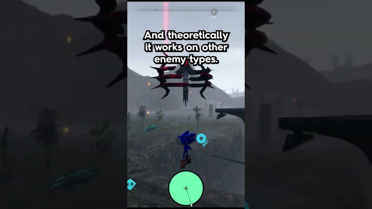 Sonic Frontiers Speedrun Tricks: Hit and Run