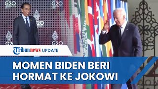 Download lagu Presiden AS Joe Biden Beri Hormat ke Jokowi hingga Lari Kecil sebelum Ikuti Pembukaan KTT G20 Bali mp3