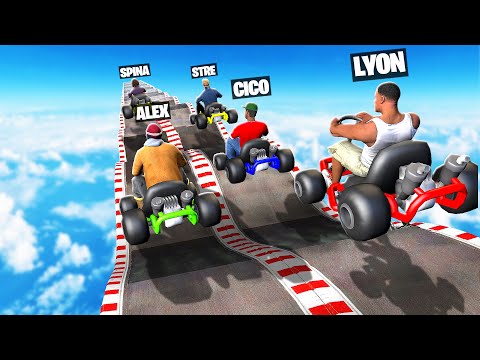 CORRI PIÙ VELOCE DEI TUOI AMICI PER VINCERE SU GTA5!!