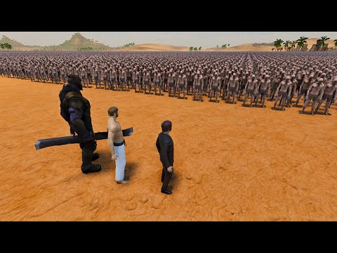 JOHN WICK, CHUCK NORRIS, THANOS VS 500,000 ZOMBIE - ULTIMATE EPIC BATTLE UEBS2 211