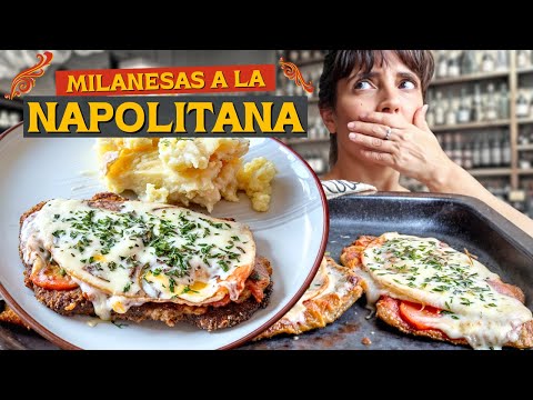 Cómo lograr la auténtica MILANESA NAPOLITANA de bodegón (con puré) 🇦🇷 - Recetas de Bodegón #02