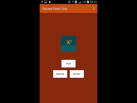 Square Root Quiz