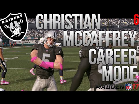 Christian McCaffrey Madden 17 Career Mode | Back from Injury | Ep. 6