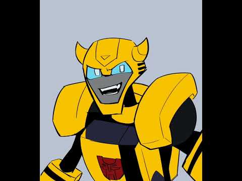 Bumblebee teaches Jettwins human culture #transformers #transformersanimated #bumblebee
