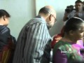 BJP leader Amit Shah casts vote in Ahmedabad.