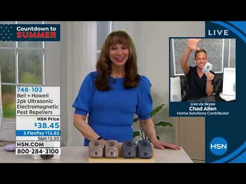 Chad Allen® (TVchad®) and Shannon Present Pest Repellers on HSN