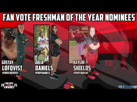 Fan Vote Freshman of the Year Nominees