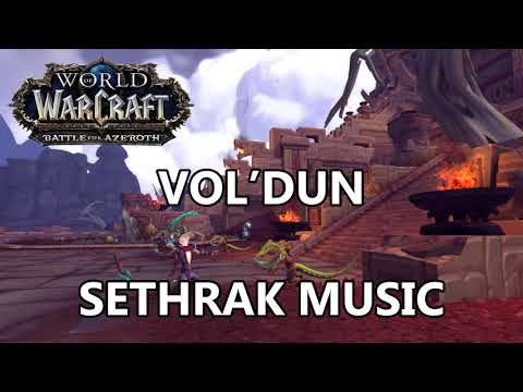 Vol'dun Sethrak Music - Battle for Azeroth Music