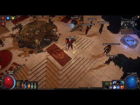 PoE 3.22 | FP/Ice Spear Totems Final Build Update - 5/7 Ubers, 144 mil shaper dps, 43 mil uber dps
