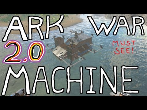 War Boat Tutorial, Deadly PvP motorboat base 2.0, official PvP  ARK survival evolved