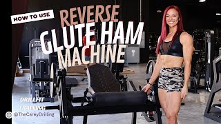 How to use the Reverse Glute Ham Machine, Rogers Athletic, DrillFit