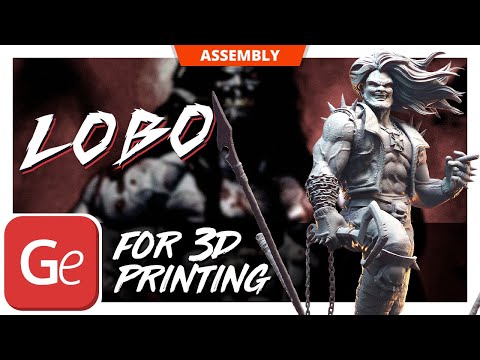 Lobo 3D Printing Figurine | Assembly by Gambody