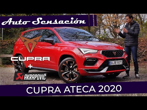 Prueba CUPRA ATECA [ (2021) FACELIFT con escape Akrapovic] .