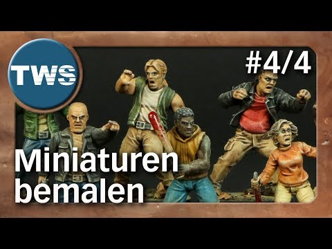 Tutorial: Miniaturen bemalen #4/4 / painting miniatures (Figuren bemalen, Tabletop-Zubehör, TWS)