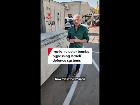 Iranian cluster bombs bypassing Israeli defence systems