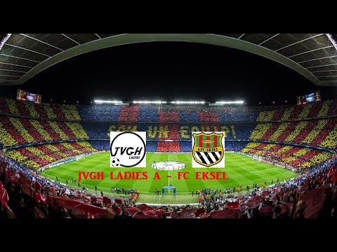 JVGH Ladies A - FC Eksel: samenvatting