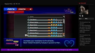 The Captain up late playing a lil Kingdom Hearts Dream Drop Distance (Part 6)