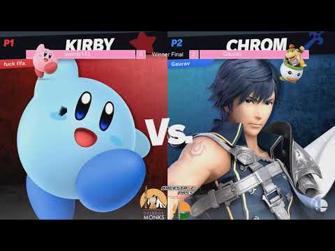 qwertz143 (Kirby) vs Gaurav (Chrom) - The Living Room Bangalore - Winners Finals