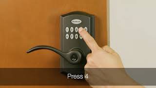 Deleting all User Codes on the Kwikset Smartcode 955/917