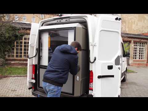 Mach aus jedem Kastenwagen einen Camper - das PlugVan Wohnmodul ist in nur 5 Minuten installiert