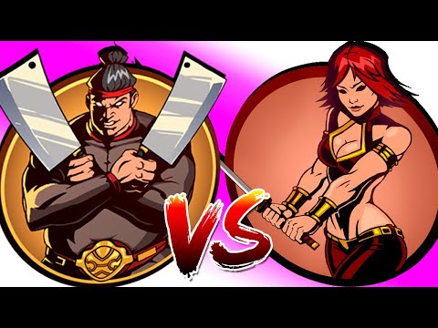МЯСНИК - ЖИРНАЯ СВИНЬЯ ОБИДЕЛ СВОЮ ЖЕНУ Shadow Fight 2 #10
