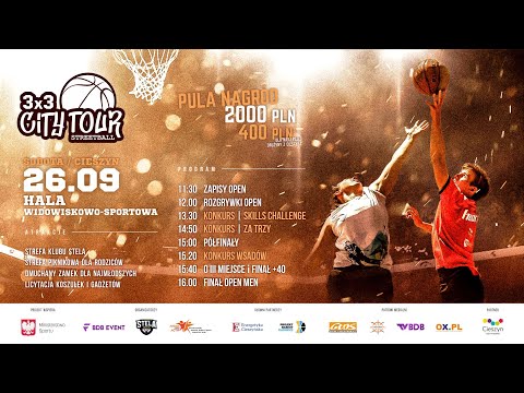 3x3 City Tour Cieszyn 2020 | Ćwierćfinał: SLAVOJ Cieszyn - Dżaget Team