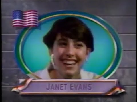 September 22, 1988: Women's 400m Freestyle Swimming, 1988 Seoul Olympics