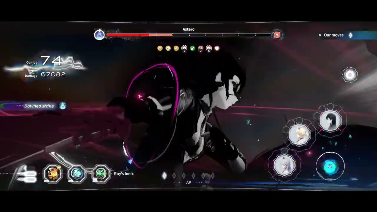 EX ASTRIS - 86,798 DAMAGE in 1 turn !!! [Final Boss Astero 3rd form]