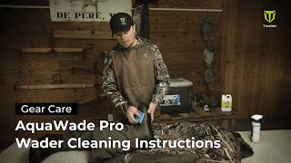 TideWe Gear Care | AquaWade Pro Wader Cleaning Instructions