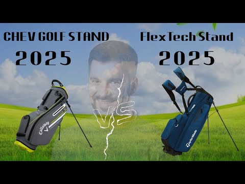 CALLAWAY CHEV GOLF STAND BAG vs TaylorMade FlexTech Stand Bag Review and Comparison