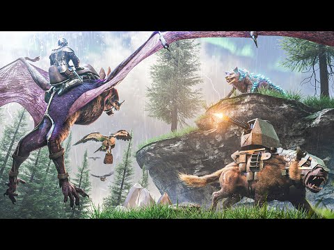 Hunting & Taming The  Desmodus Draculae - Ark Survival Evolved Fjordur Gameplay