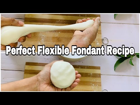 ഇനി beginnersന് പോലും perfect flexible fondant ഉണ്ടാക്കാം🥰