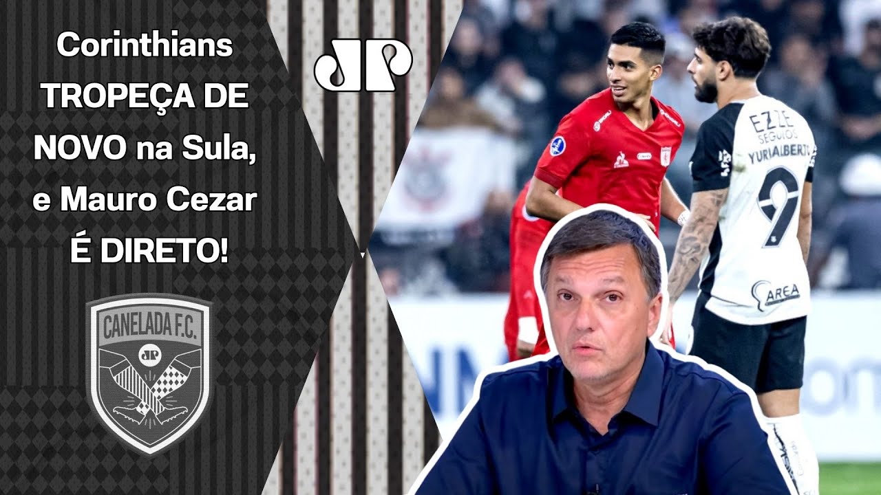 MAIS UM VEXAME? "Olha... Se o Corinthians FOR ELIMINADO da Sul-Americana..." Mauro Cezar É DIRETO!