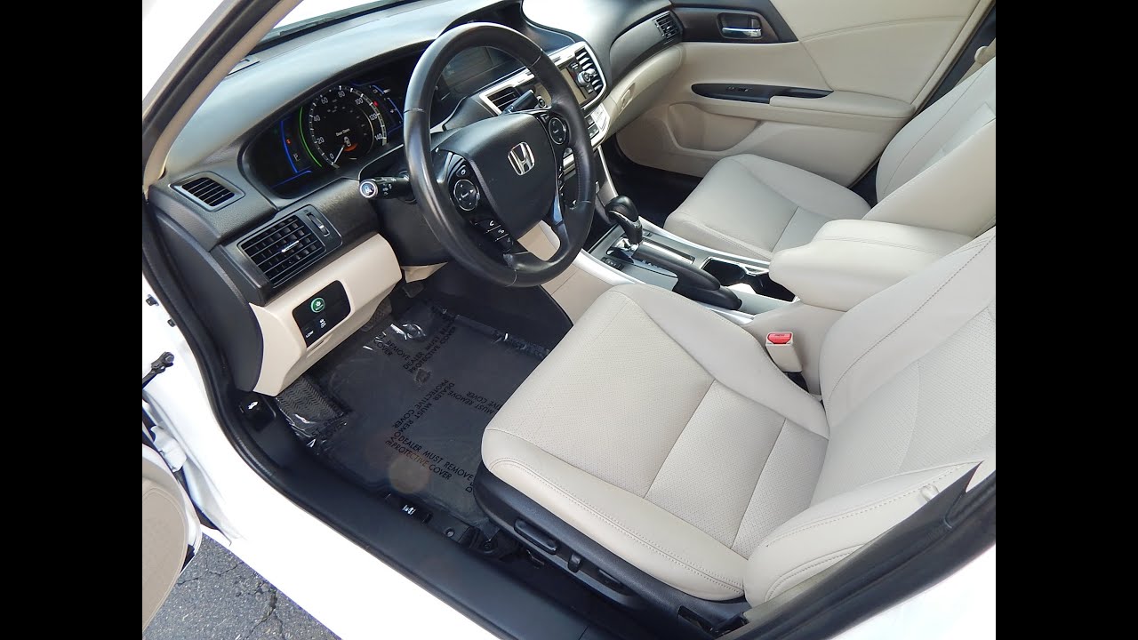 2015 Honda Accord Hybrid EX-L complete TEST DRIVE video ...