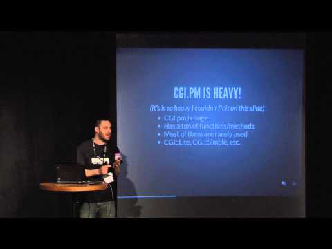 GPW2014 S1E11.5: Lightning Talks - CGI pm must die!‎ - Sawyer X