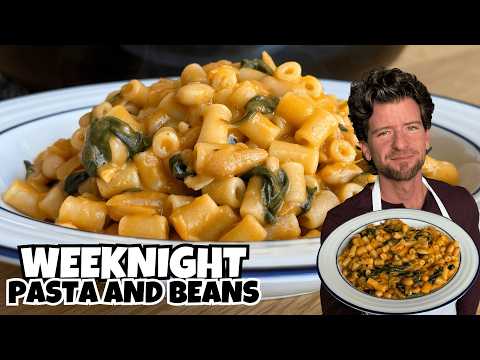 How to Make Creamy Spinach and Bean Pasta: Make this 20-Minute Recipe