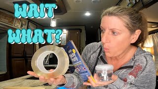 What is The Best Thing to Hold Down Items in Your RV? - Museum Putty Showdown