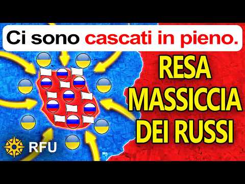 In trappola: un numeroso gruppo di soldati russi catturato dalle truppe ucraine