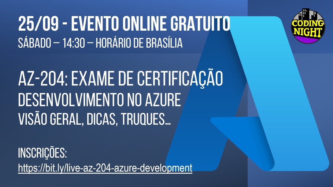 Desenvolvimento no Azure - exame AZ-204: dicas, truques...