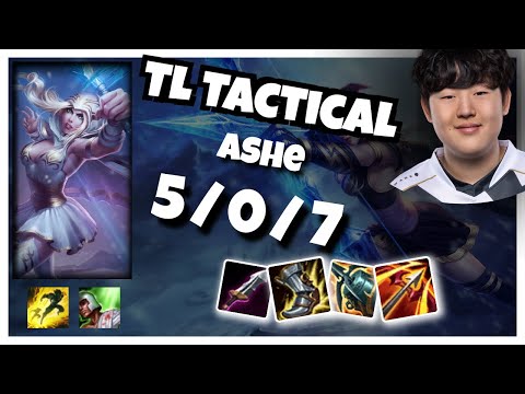 Ashe Gameplay Challenger Replay S11 - 11.4 Bot Lane (5/0/7) - NA