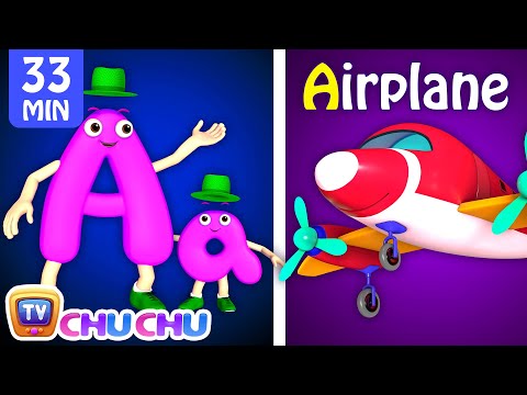 NEW 3D ABC Phonics Song with TWO Words Plus Many More Videos - ChuChu TV Toddler Learning Videos