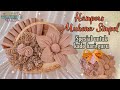 HAMPERS MUKENA SIMPEL PAKAI KERANJANG ROTAN UNTUK KADO HARI GURU