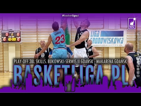 Ćwierćfinał 3BL SKILLS BasketLiga.pl | Bukowski-Serwis II - Makarena | MVP meczu Radosław Bielawa