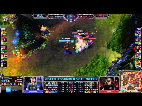 MIL Kerp Does the Job | LoL Highlights |  LCS 2014 EU Summer W6D1