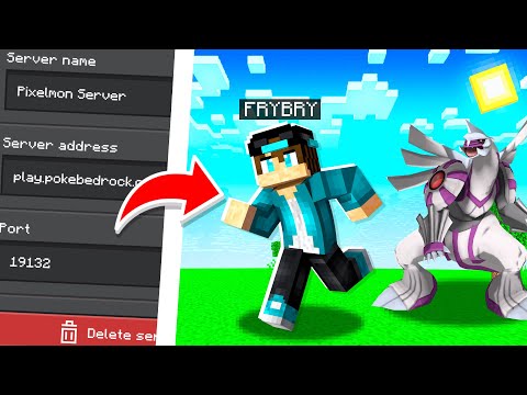 Minecraft Pixelmon Server IP Address Bedrock!